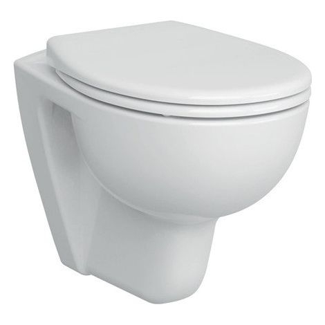 Inodoro suspendido CONFORMA VitrA Flush 2.0 fondo plano sin borde 355x540mm blanco (1/3)