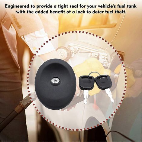 Locking Fuel Tank Cap With 2 Keys 3966745 Replacement For Ford Transit Mk4 Mk5 1991 - 2000( )