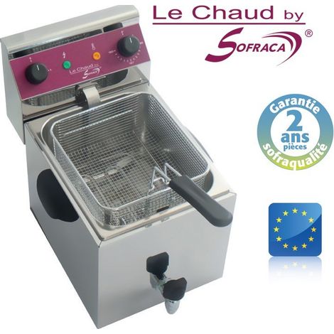 Friteuse électrique de table - 8 Litres - 230 V - Sofraca