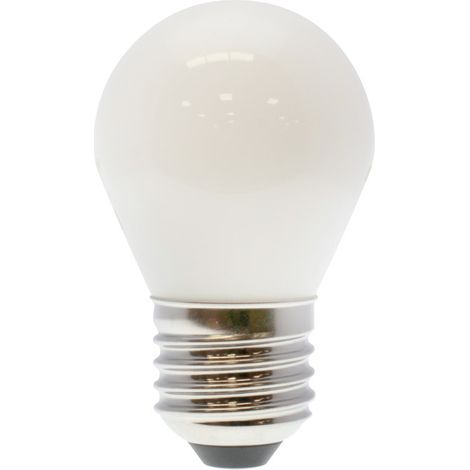 Bombilla LED E27 G45 Milky (6W)  3000ºK (blanco cálido) (1/5)