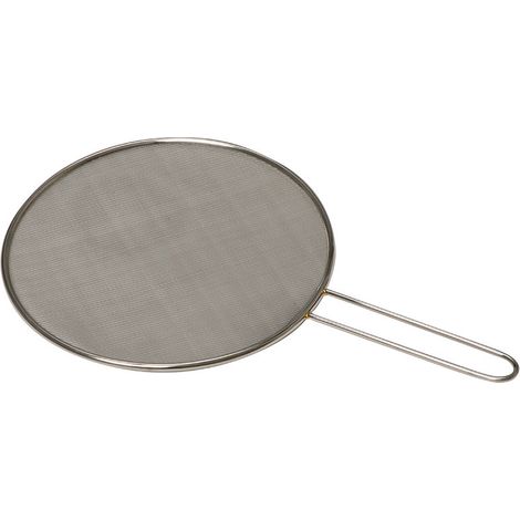 Protección antisalpicaduras Kelomat de acero inoxidable hasta Ø28 cm