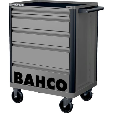 Bahco Campaign Werkstattwagen mit 5 Schubladen, grau (RAL 9022)