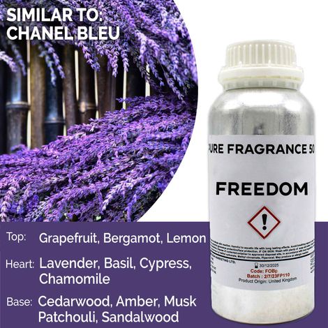 Huile parfumée pure Liberté - 500 ml- Vendu par 1