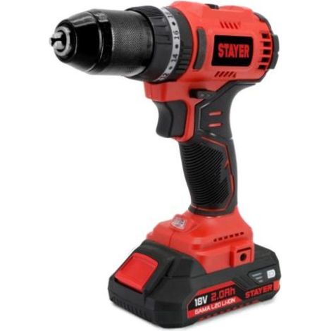 STAYER TALADRO PERCUTOR 50 Nm SIN BATERIA 18V L20 PBL50P=1.3059 (1/2)