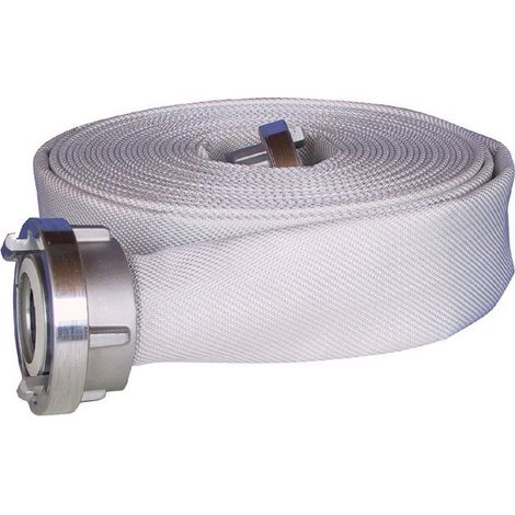 Tubo antincendio sintetico SL interno D. 25 mm lunghezza 20 m rotolo PARSCH bianco