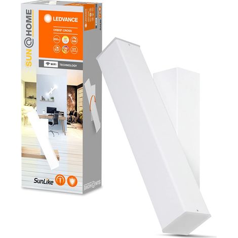 Plafonnier WIFI blanc 12W gradable, 800Lm, (2200-5000k), Applique et plafonnier intelligents contrôlables avec Alexa, google ou via une application, avec fonction biorythme (1/5)