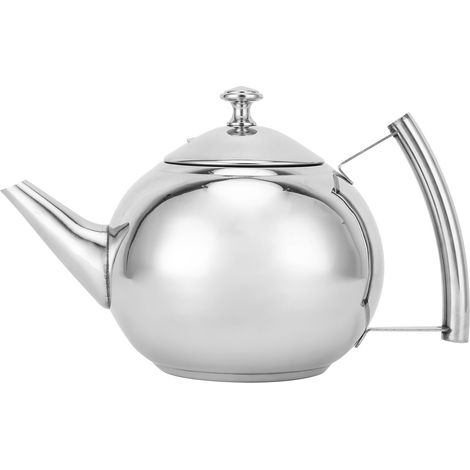 Théière 1 L en acier inoxydable non toxique avec filtre (1/5)