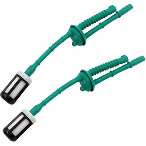 2x Tuyau carburant avec filtre à essence pour Stihl FC55 FS38 FS45 FS46 FS55 FS100 FS130 HL45 HL100 HT100 HT101 KM55 KM100 KM110R Multimotor MM55 4140 358 7702 (1/3)