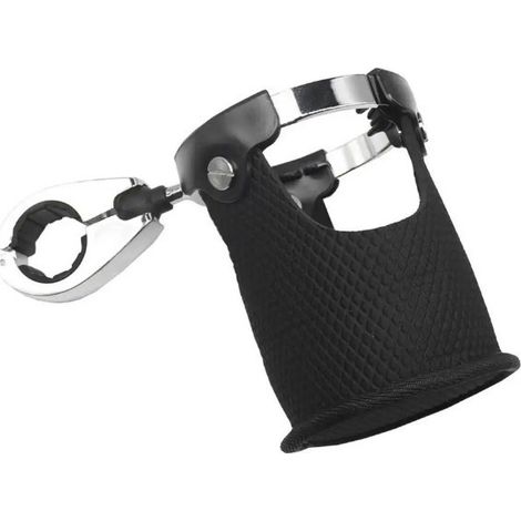 Cup holders for motorcycles, Harley-Davidson, quads and electric vehicles 360-degree adjustable cup holders for motorcycles.