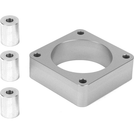 Kit d'entretoise de corps de papillon en alliage d'aluminium CNC pour Jeep Wrangler/Cherokee/Grand Cherokee (1/5)