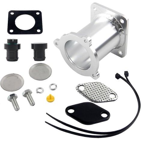 Kit de suppression de la vanne EGR 11717804381 compatible avec M47N2, M57N2, E60, E61, E87, E90, E92, E93, 320, 325D, 330D, 525D, 530D, 520I, X3, X6 et X5. (1/5)