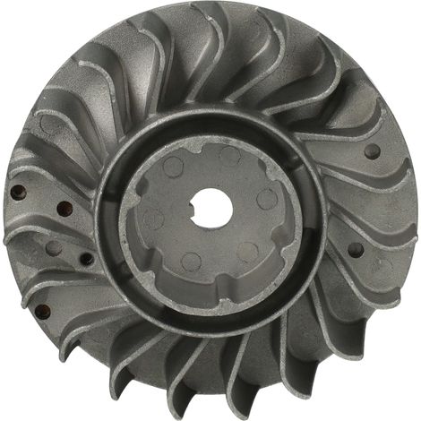 vhbw Polrad kompatibel mit Stihl MS 231, MS 251, MS 231C, MS 251C Motorsäge - 10 cm Außendurchmesser, 3,4 cm Dicke, 300 g Silber