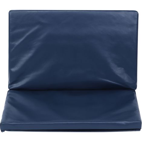 Repose-pieds élévateur pour fauteuil roulant, coussin de protection pour jambes, accessoire bleu (40x50x2,5 cm) (1/5)
