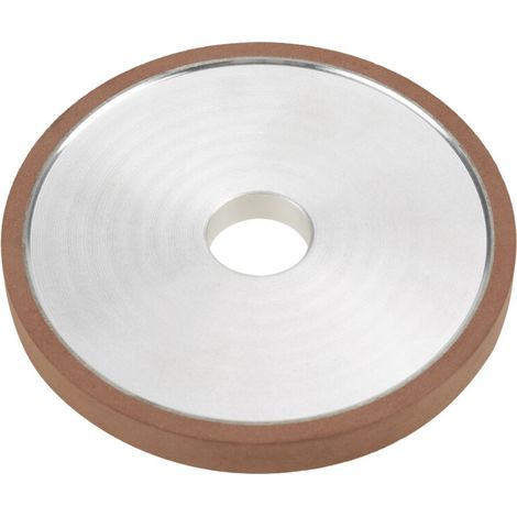 Meule diamant résine 100x20x10mm - Grain 150 pour polissage (1/5)