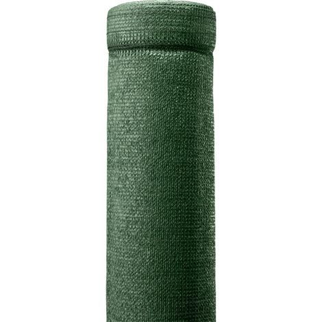 Easycloture – Brise vue toile haute densité 350g/m² – Occultation 95% – H 1m73 – Longueur 5m – Vert – Résistant aux intempéries (1/5)