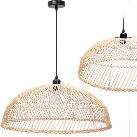 Pendant Lamp TOOLIGHT APP988-1CP BOHO Round 1-light point E27 61x61x23-113cm (1/5)