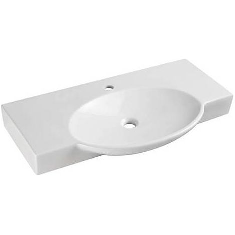 LAVABO MURAL MODÈLE LP962 CM 84,5 x 47,5 Dimensions : 84,5 x 47,5 cm