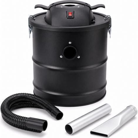 Aspirateur à Cendres Souffleur 20 L 1200 W Noir pour Cheminée (1/5)