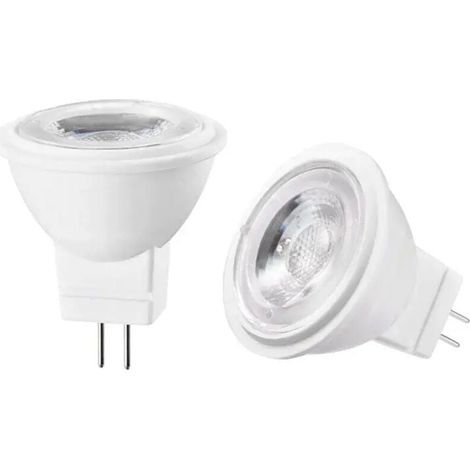 Lampadine LED COB GU4 MR11 dimmerabili - 3W 3000K, equivalenti a una lampadina alogena da 30W, bianco caldo (1/5)