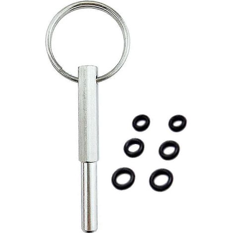 Outil de réparation à tête ovale pour vis de précision pour machine à café Jura, en acier inoxydable, extra long (1/5)