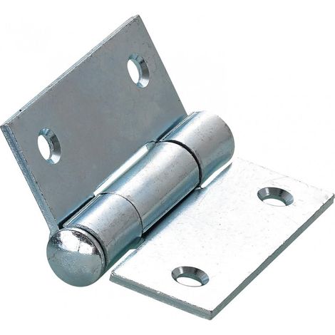 Charnière universelle acier pour meuble, L.50 x l.50 mm