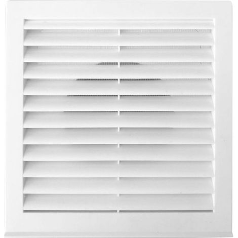 Grille de ventilation UPMANN en plastique DN 100 blanc - 66028