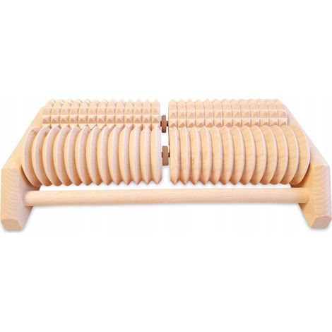 Appareil de massage en bois pour massage des pieds, mobile (1/4)