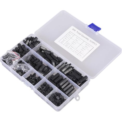 Lot de 320 entretoises de montage pour carte mère et PCB - Entretoises filetées pour pilier de circuit imprimé et informatique (1/5)
