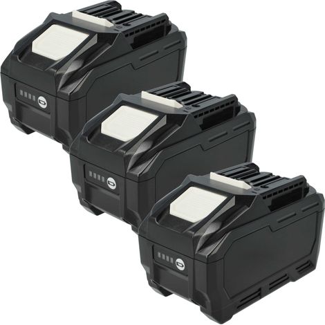 vhbw 3x batteria compatibile con Makita TD001G, HS004G, W001G, HP001G, HR003G, HR001G utensile elettrico (4000 mAh, Li-Ion, 40 V)