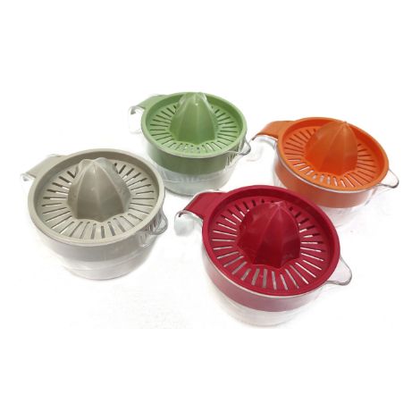 1 Pezzo Spremiagrumi Manuale in Plastica Tulipano 4 Colori (1/3)