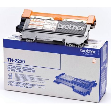 Brother TN-2220 Toner Laser Noir 2600 pages x1