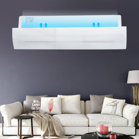 Déflecteur coupe-vent rétractable anti-froid direct pour climatiseur enfant n° 2 (1/5)