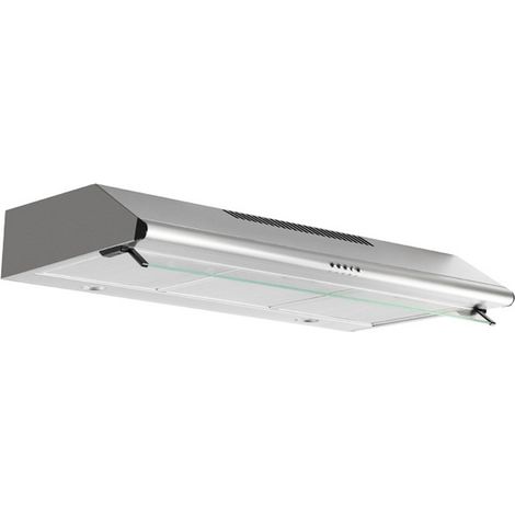Hotte casquette 80cm 322m3/h inox - Airlux - AHC830SS (1/2)