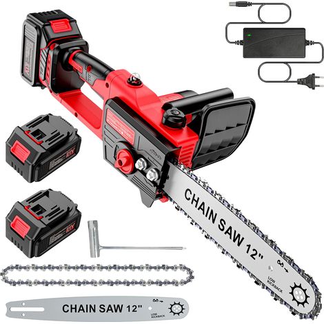 Profi-Kettensäge 30cm 36V Büstenlos 3000mAh für Garten