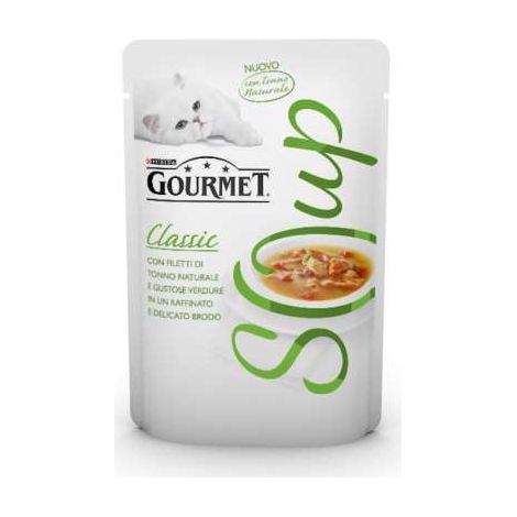 Purina Cat Gourmet Nature Creations Soup Brodo Tonno & Verdure - Bustina 40 Gr -