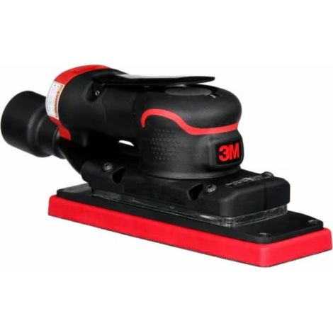 Rabot orbital pneumatique 3M 70mm x 198mm compatible avec l'aspiration