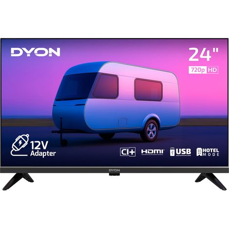 DYON TV LED Enter 24 Pro-X-V, 24" (60 cm), HD, Câble de connexion 12 V (1/5)