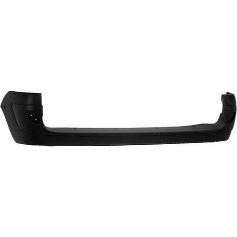 Pare-choc arrière noir Renault Kangoo 1 phase 2 2003-2008