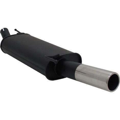 Silencieux Echappement Renault Clio III de 2005 a 2013 sortie 1x76mm-34098272