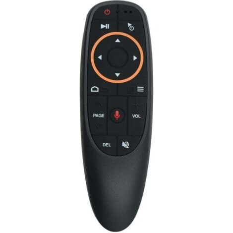 QORVA-Télécommande Air Mouse, télécommande sans fil, apprentissage vocal et infrarouge 2,4 GHz pour Smart TV PC Android TV Box ordinateur portable projecteur pour Windows Android Mac OS XXW (1/4)