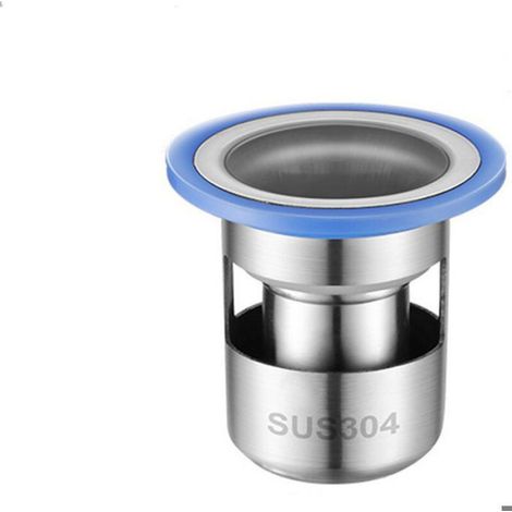 Drain De Douche - Inox 304 - Anti-Odeur U-Trap - Salle De Bain Cuisine - 55 mm x 38 mm x 55 mm (1/4)
