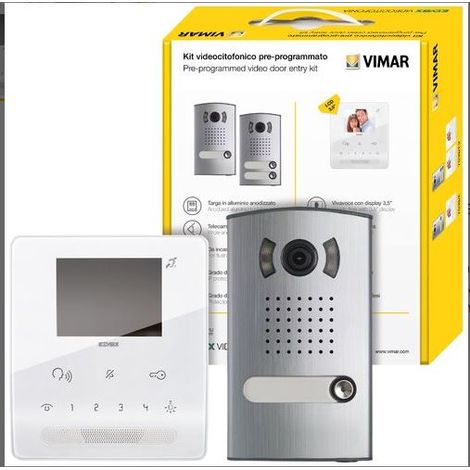 Kit video 2Fili  mono Tab 3,5 vivavoce VIMAR SPA