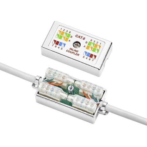 Boîtier de connexion Trywise Toolless Adapté pour (spécifications réseau (CAT)): CAT 6 W617851 (1/4)