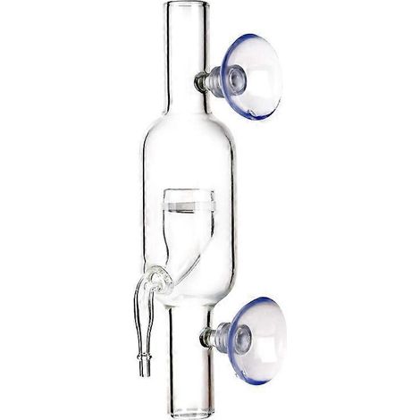 Verre diffuseur CO2 avec ventouses, accessoire aquarium diamètre 13mm 17mm-S