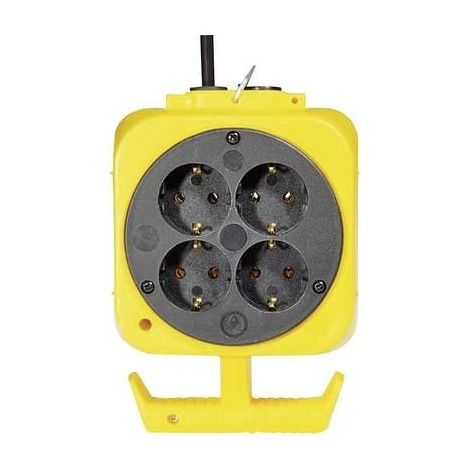 Brennenstuhl 115.176.0 8 scomparti Multipresa Giallo, Nero (1/2)