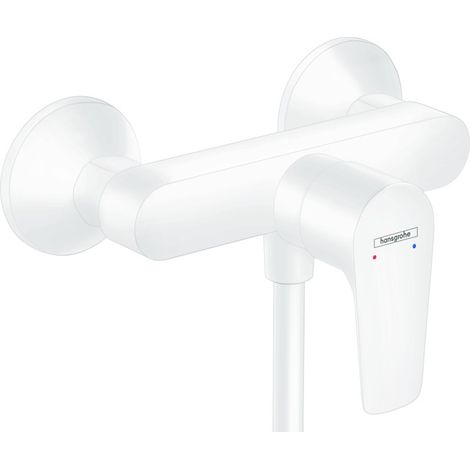 HANSGROHE Talis E mezclador de ducha mecánico blanco mate