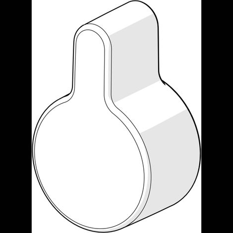 Hansa Umstellknopf 59914324 Chrom (1/2)