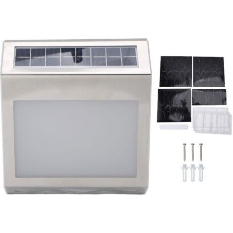 Éclairage Solaire de Numéro de Maison LED Étanche à Fixer au Mur pour Entrées Jardin - (1/5)