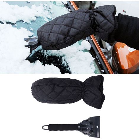 Schneeschaufel, 269,5 cm, Autoschneeschaufel, isolierte Handschuhe, Autoschneeschaufel, Enteisungsmittel, warm schwarz. (1/5)