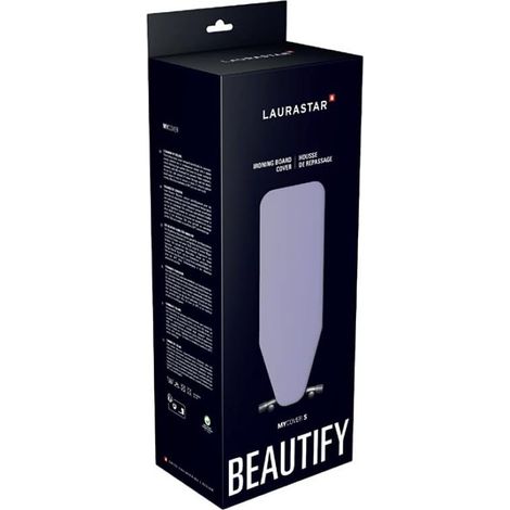 Laurastar - Housse universelle mauve (131cm x 55cm) pour table à repasser, 100% Coton
- 561.7832.779 (1/2)